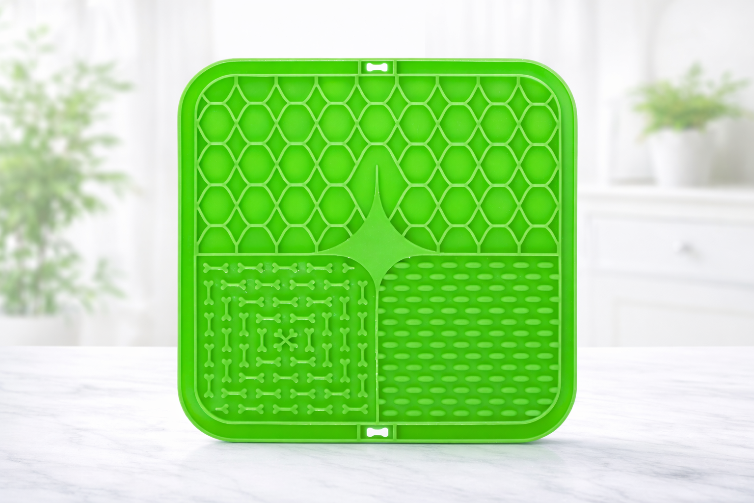 LickiRelax™ Schleckmatte mit Anti-Rutsch-Saugknöpfen