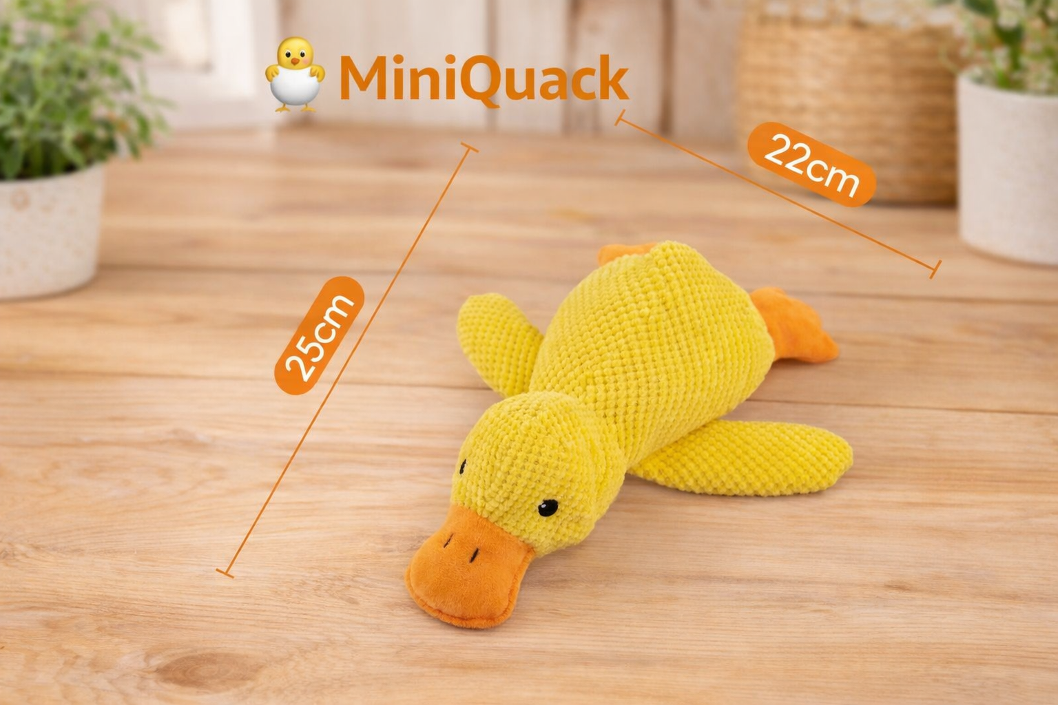 🐤 ColorDuck™ – Das sichtbare Kuschel- & Spielwunder für Hunde