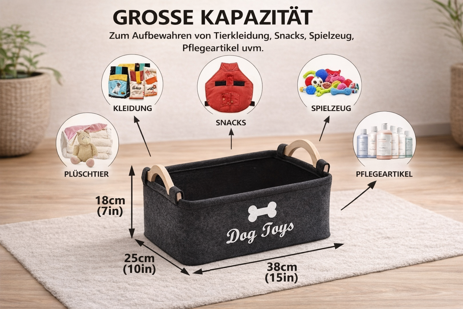 🐾 ToyNest – Die stilvolle Ordnungs-Oase für glückliche Hunde 🦴✨