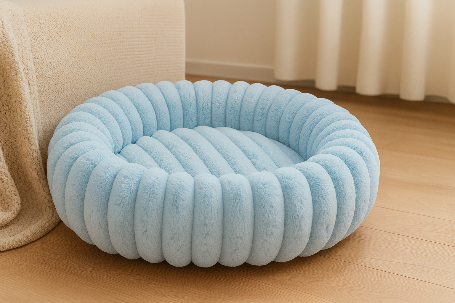 🌸 CozyBloom – Anti-Stress Kuschel-Hundebett für Geborgenheit & Tiefenentspannung