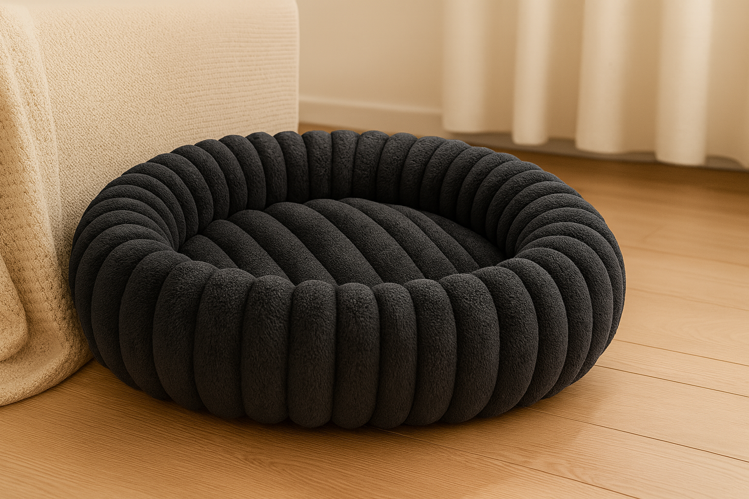 🌸 CozyBloom – Anti-Stress Kuschel-Hundebett für Geborgenheit & Tiefenentspannung