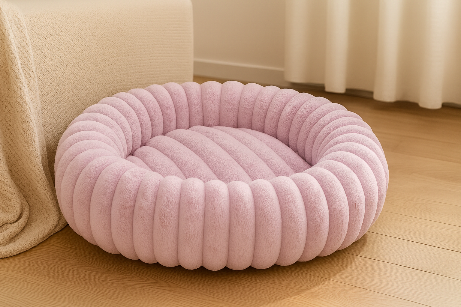 🌸 CozyBloom – Anti-Stress Kuschel-Hundebett für Geborgenheit & Tiefenentspannung