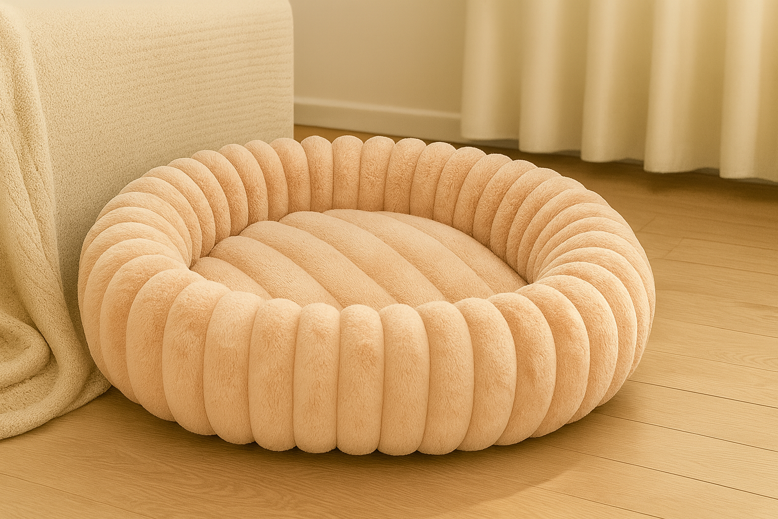 🌸 CozyBloom – Anti-Stress Kuschel-Hundebett für Geborgenheit & Tiefenentspannung